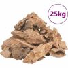 VidaXL Drakenstenen 25 kg 1 10 cm bruin vidaXL Aquarium-decoratie