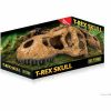 Exo terra Exo Terra T Rex schedel, veilige verstopplaats voor reptielen en amfibieën, groot, 1 stuk (1 stuk) Terrarium-accessoires