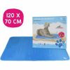 Dierendekens Coolpets CoolPets Premium Koelmat Hond XL 120 x 70 cm Anti slip en Non flow Coolgel met Citronella en Eucalyptus