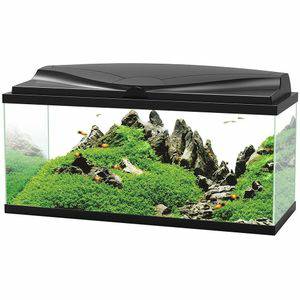 Aquariums Ciano Ciano Aquarium LED Bio Zwart 74 liter 80x30x41,5 cm